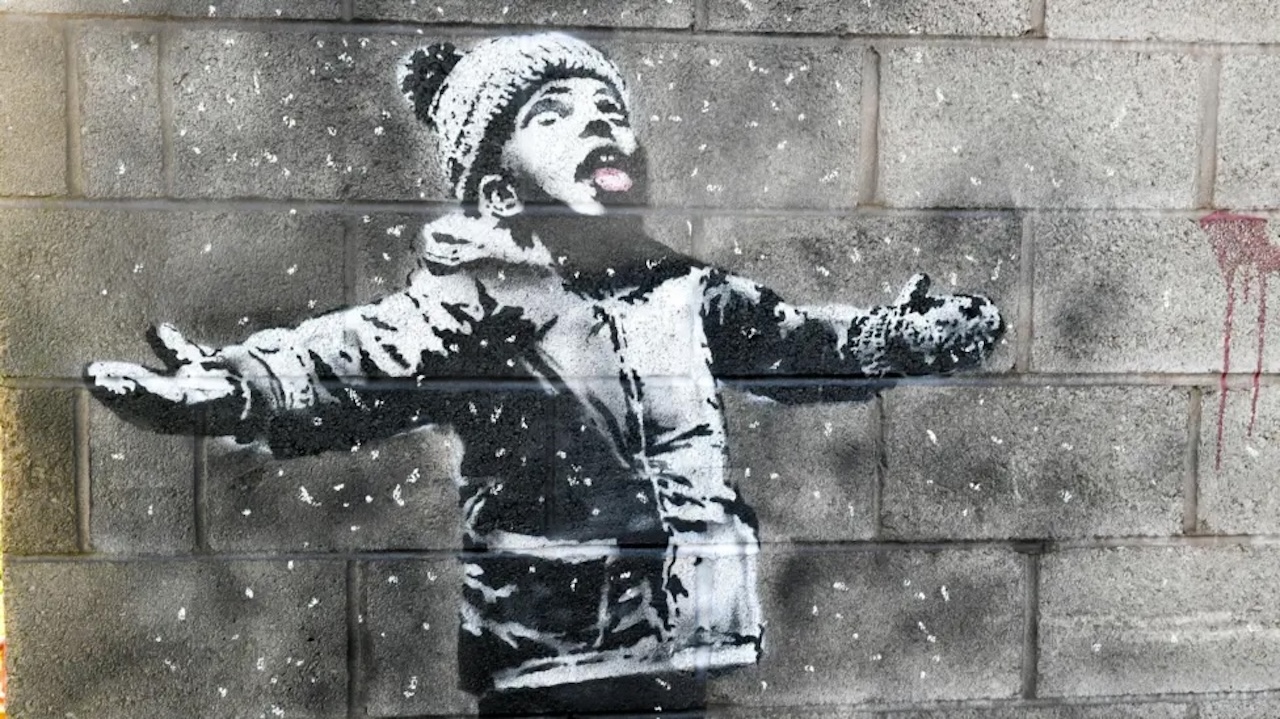 İki Aynı Banksy Resmi Londra’da Görüntülendi 1
