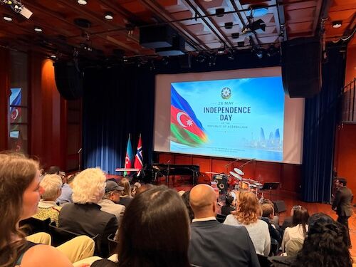 Norveç Oslo’da Azerbaycan’ın Bağımsızlık Günü Kutlandı