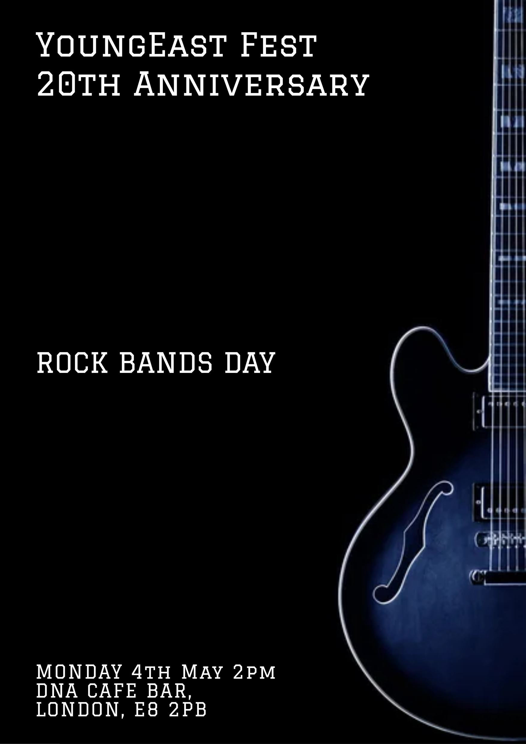 Rock Bands Day Poster