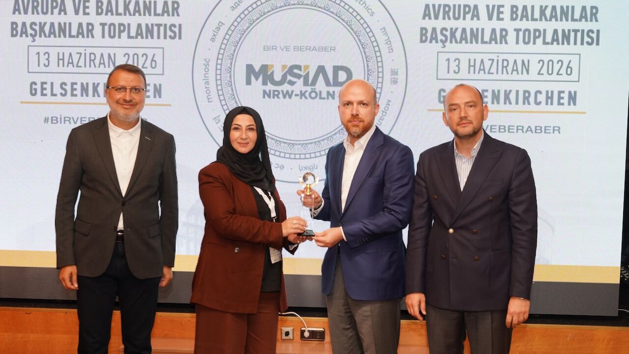 En başarılı şube ödülünü Musiad Birleşik Krallık kazandı