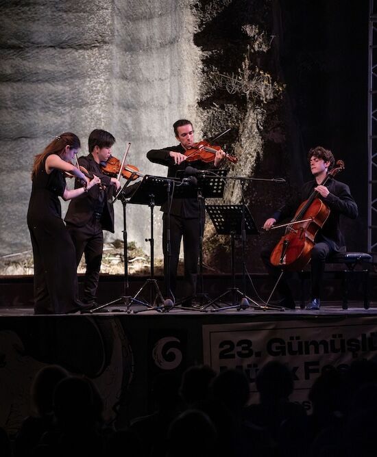 Gümüşlük’te Varyon Quartet Rüzgarı Esti