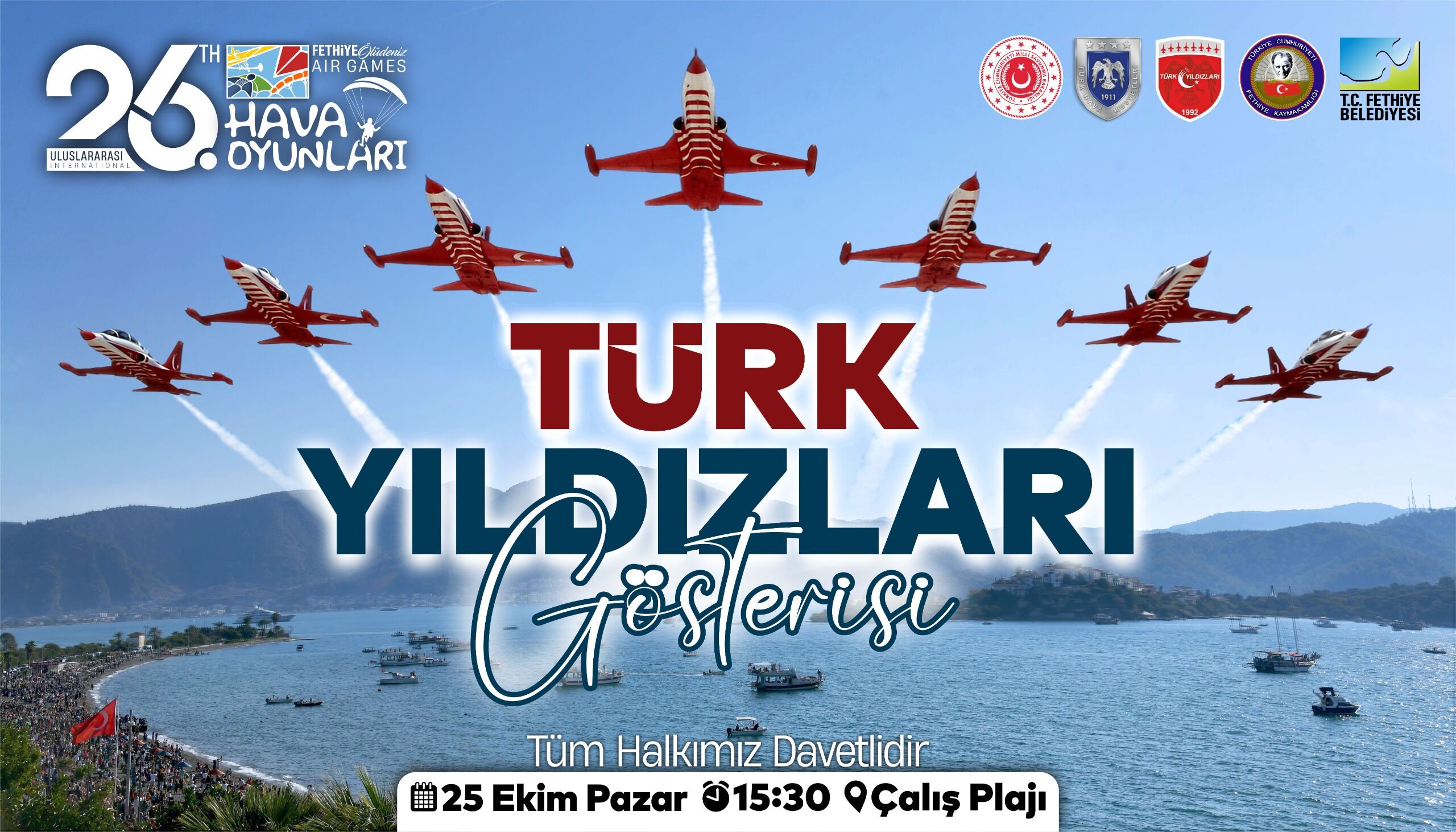 Fethiye Uluslararası Hava Oyunları Turk Yildizlari