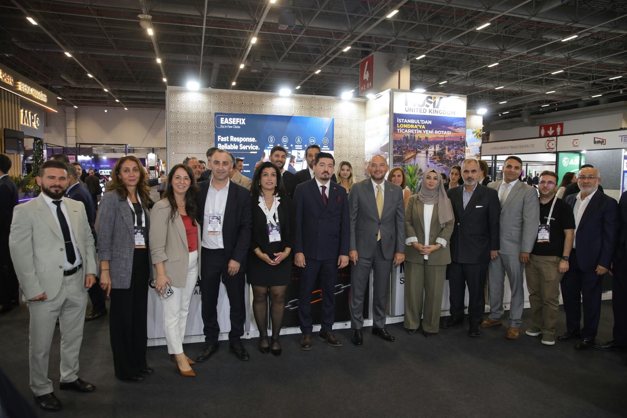 Müsiad Uk Başkanı Türkan Akbaş Liderliğindeki Müsi̇ad Uk,