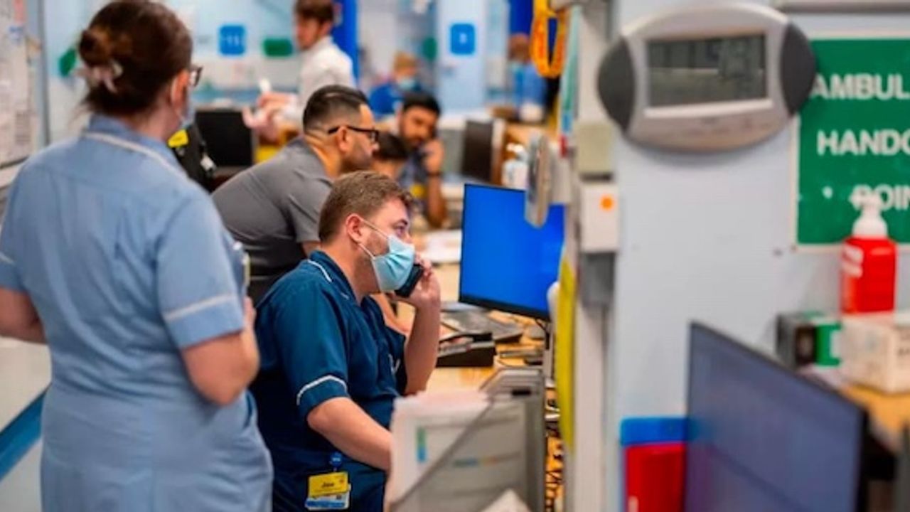 İngiltere'de birçok hastane grip vakalarındaki artış nedeniyle yoğunluk yaşıyor