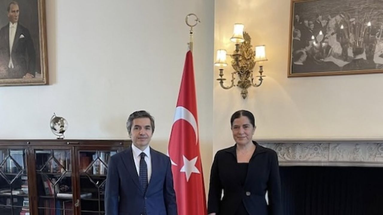 KKTC Londra Temsilcisi Büyükelçi Çimen Keskin'in Birleşik Krallık'a veda iletisi