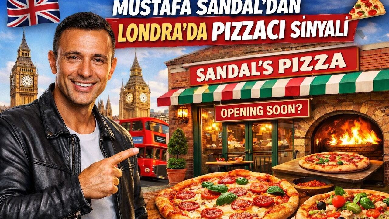 Sandal’dan sürpriz plan: Sahne sonrası pizzacı
