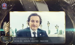 Avrupa’da Yılın Gazetecisi ödülü Vatan Öz’e verildi