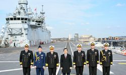 Türk savaş gemileri Southampton Limanı’nda