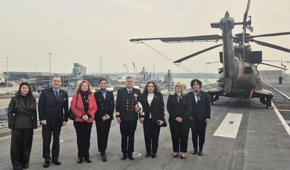 Türk savaş gemileri Southampton Limanı’nda