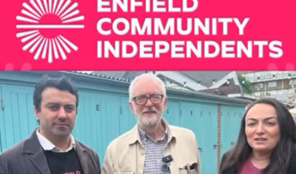 Enfield bağımsızları Jeremy Corbyn ile buluştu