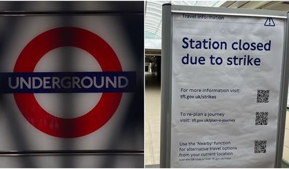Londra Metrosu'nda Yeni Grev Dalgası