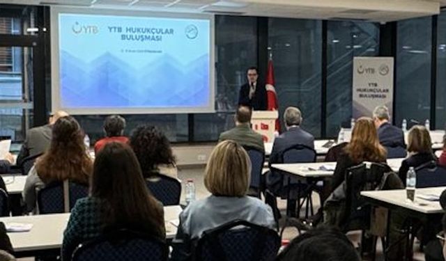 YTB Hukukçular Buluşması Strazburg’da gerçekleştirildi