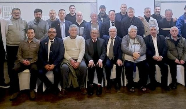 Türk Toplumu Futbol Federasyonu Başkanlar ile Buluştu 