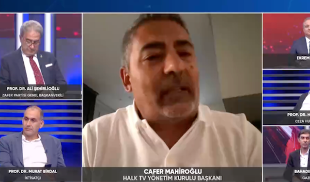 Halk TV Yönetim Kurulu Başkanı Cafer Mahiroğlu canlı yayında konuştu
