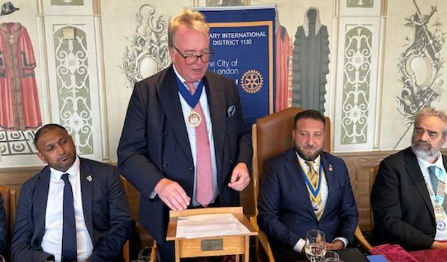 Londra’nın Kalbinde Bir Türk İmzası:  'The City of London Rotary Kulübü' Resmen Kuruldu
