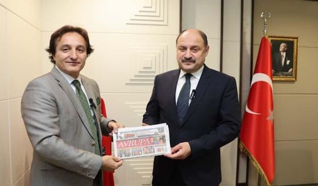 Şanlıurfa Büyükşehir Belediye Başkanı Mehmet Kasım Gülpınar 'Avrupa'lı oldu