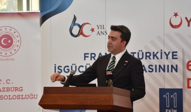 TÜRKİYE FRANSA İŞ GÜCÜ ANLAŞMASININ 60. YILI BÜYÜK BİR ÇOŞKU İLE KUTLANDI