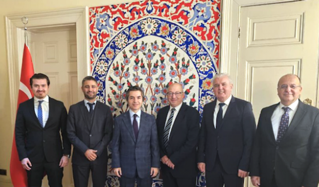 Zeytin ADR’den Londra Büyükelçiliğine Ziyaret