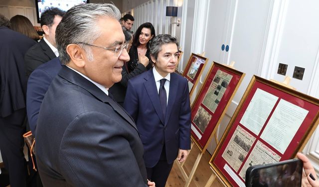 Türk İngiliz İlişkilerinin Hafızası Sergisi Londra Yunus Emre'de