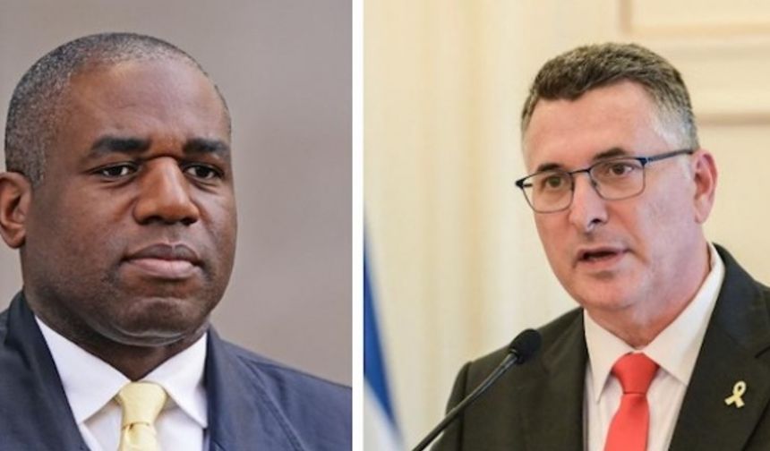 Jahjah, Gideon Saar, Londra'da özgürce yürüyemez