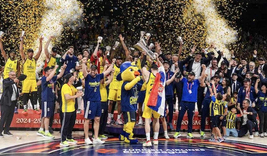 Fenerbahçe 2024-25 EuroLeague şampiyonu oldu