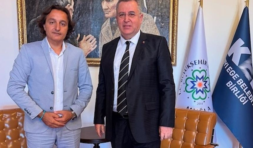 Muğla Büyükşehir Belediye Başkanı Ahmet Aras’a ziyaret 