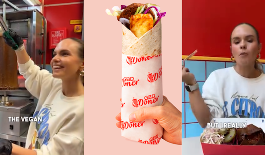 İngilizler Vegan Döner’e Bayıldı