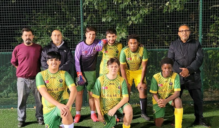 Türk Toplumu Futbol Federasyonu Gençler Ligi, GEB LONDON’un güçlü desteğiyle göz dolduruyor