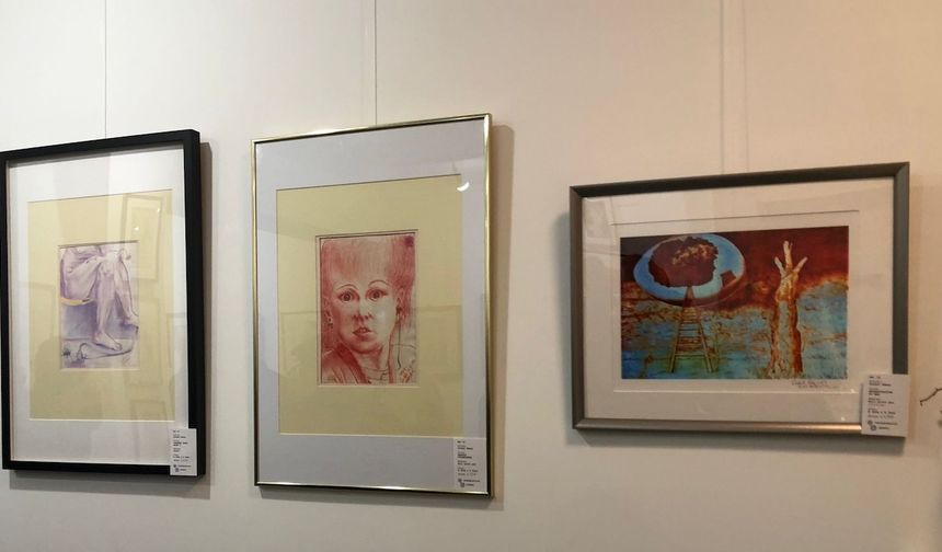 Londralı ünü sanatçı Cevdet Akman’ın 'Mekanize İnsan' isimli sergisi Sanatseverlerle Buluştu