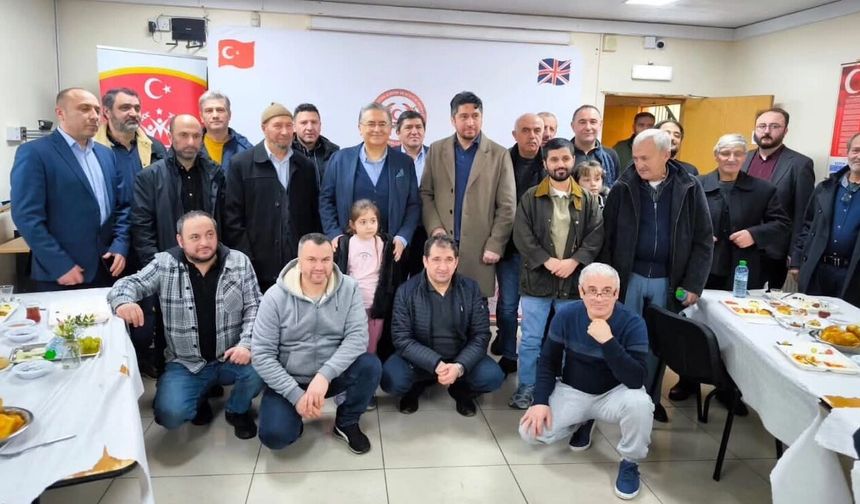 Londra Başkonsolosu Ulusoy Luton’da Türklerle Buluştu