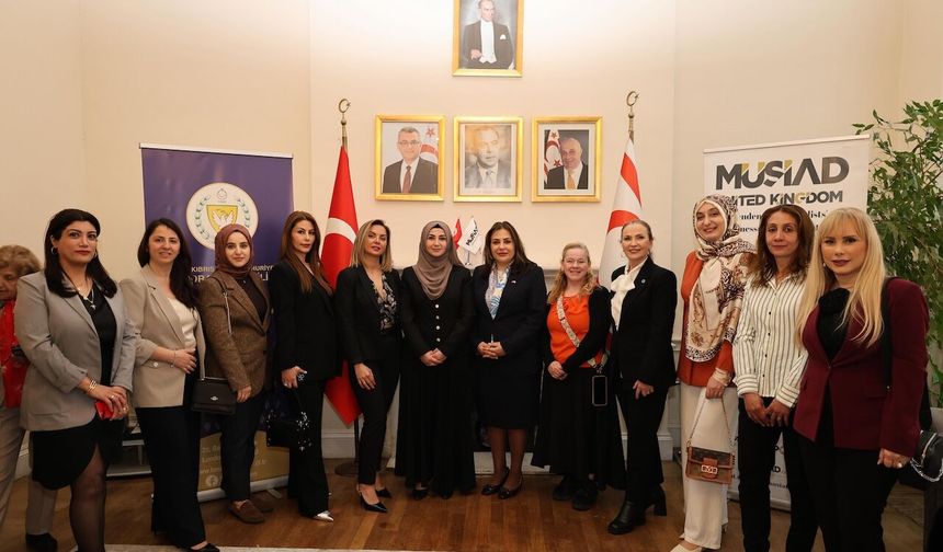 MÜSİAD UK ve KKTC’den Londra’da İlham Veren Kadınlar Resepsiyonu