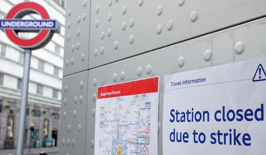 Londra Metrosu'nda Yeni Grev Dalgası
