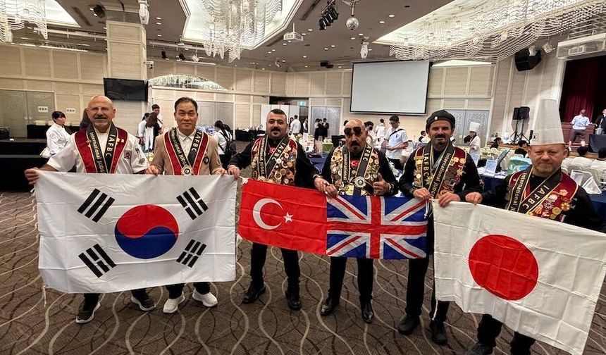 Uluslararası Asya Gastronomi Yarışmasında Okinawa'da yapıldı